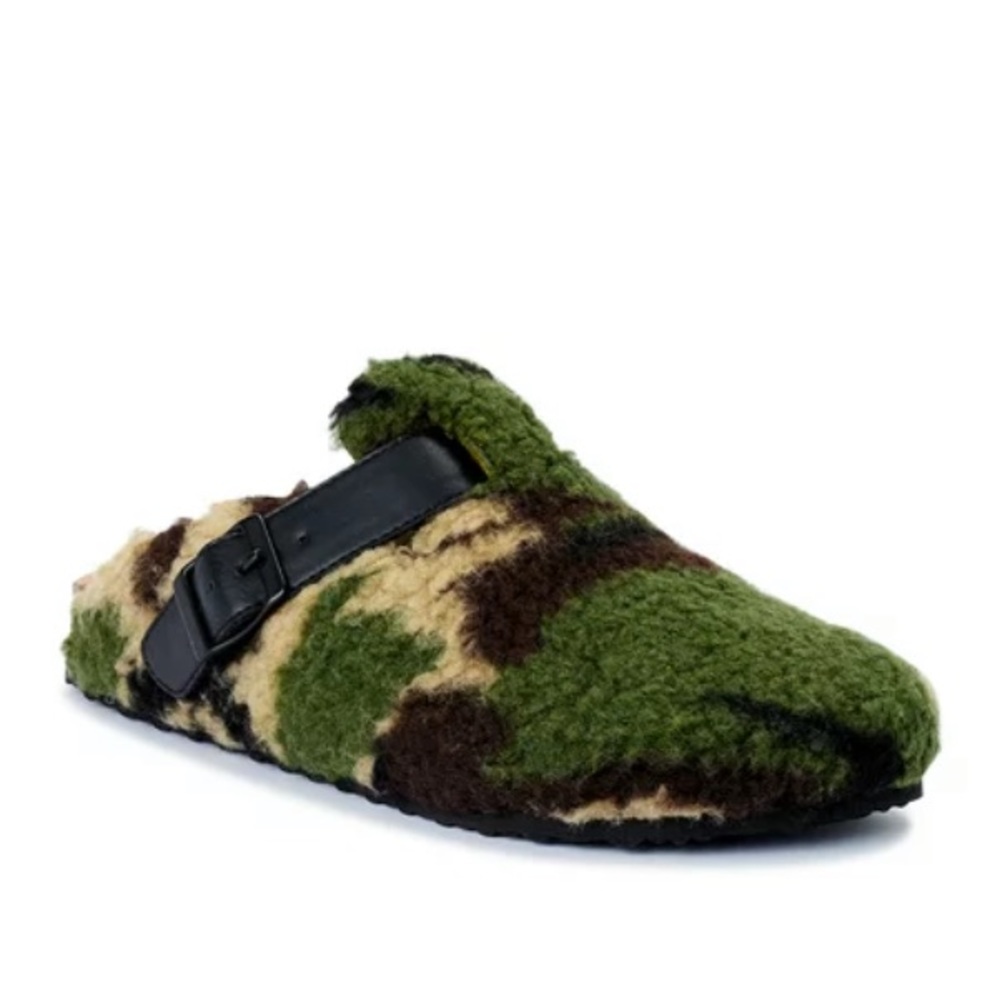 NEW Buckled Sherpa Casual Clog Size 7 - Picture 2 of 5